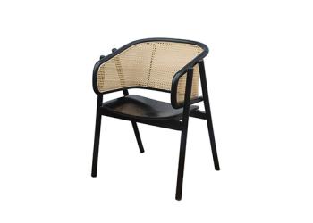 KVJ- 9175 black arm chair